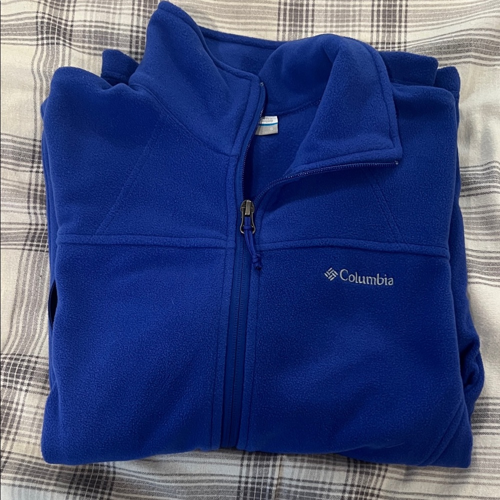 Women’s Columbia Royal Blue Full-Zip Fleece